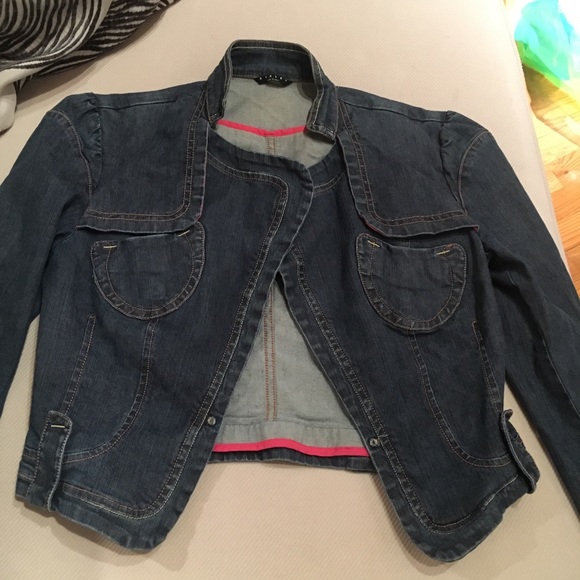 Sisley - unique denim jacket - Picture 8 of 8